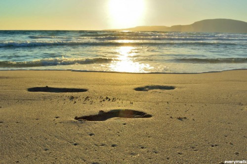 Footprints in the Sand